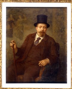 Portrait of Willy (Henry Gauthier-Villars) by Etienne Azambre