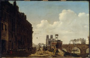 The Emperor Visiting the Wine and Brandy Hall, in 1811 by Etienne Bouhot