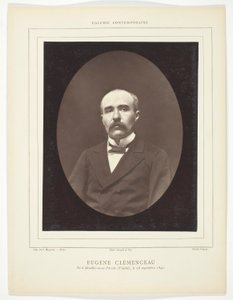 Eugène Clémenceau by Etienne Carjat