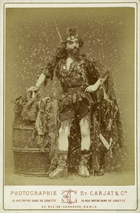 Mortimer in the Role of the King of Thieves by Etienne Carjat