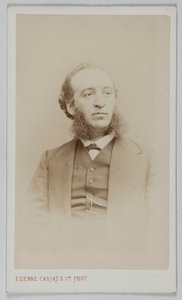 Portrait of Jules Ferry (1832-1893), politician, lawyer, plenipotentiary minister by Etienne Carjat