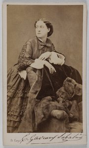 Portrait of Gaveaux-Sabatier, (Opera Singer) by Etienne Carjat