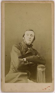 Portrait of Alphonse Peyrat (1812 - 1890), (journalist, politician) by Etienne Carjat