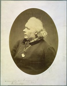Portrait of Honore Daumier, 1861 by Etienne Carjat