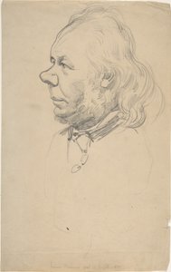Portrait of Honoré Daumier by Etienne Carjat