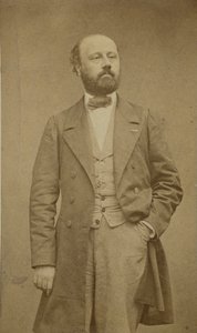 Portrait of the composer François Bazin 1816-1878 by Etienne Carjat