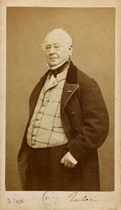 Portrait of the composer and flautist Jean-Louis Tulou by Etienne Carjat