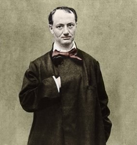 Portrait of the poet Charles Baudelaire (1821-1867)