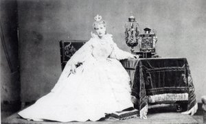 Sarah Bernhardt in the Role of Marie de Neubourg in 