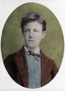 Portrait of Arthur Rimbaud (1854-1891), French poet, at the age of 17, by Carjat. by Etienne Carjat