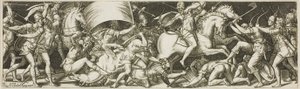 Battle of Cavaliers and Infantrymen