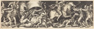 Battle of Horsemen and Foot Soldiers