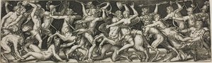 Combat of Centaurs and Lapiths by Etienne Delaune