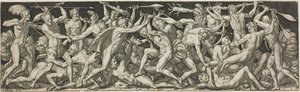 Combats and Triumphs: Battle of the Naked Men by Etienne Delaune
