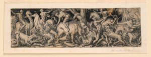 Wild Animal Hunt (frieze) by Etienne Delaune