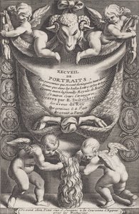 Frontispiece from Collection of Portraits by Etienne Desrochers