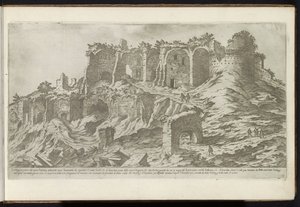 Palatine Hill in Rome by Etienne Duperac