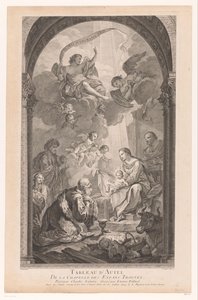 Adoration by the Kings by Etienne Fessard