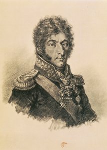Prince Petr Ivanovich Bagration by Etienne Gustave Aubin
