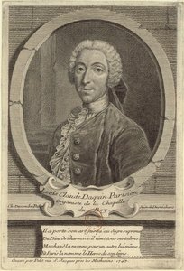 Louis-Claude Daquin by Etienne Jehandier Desrochers
