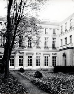 Maison Alexandre, Facade on the Garden (Architecture by Etienne Louis Boullee) by Etienne Louis Boullee