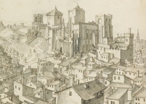 View of the City of Avignon and Surroundings by Etienne Martellange