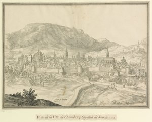 View of the City of Chambéry, Capital of Savoy, 1618