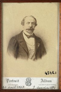 Portrait of Emperor Napoleon III by Etienne & Neurdein Louis Antonin (1846 p. 1915) Neurdein