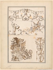 Five Motifs for Ornamental Arabesques