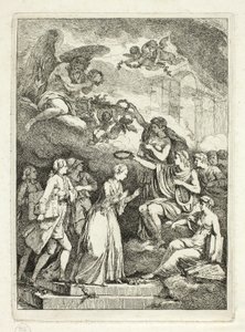 Plate from, Nella Venuta by Etienne de Lavallee Poussin
