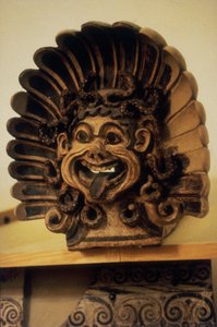 Antefix in the form of a Gorgons head