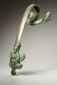 Handle, early 5th century BC by Etruscan