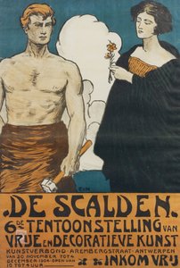 Sixth Exhibition De Scalden by Eugeen van Mieghem