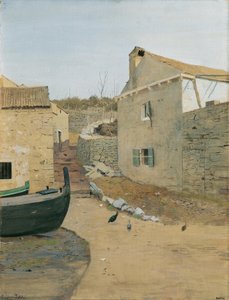 Street in Rovenska by Eugen Jettel