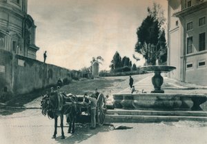 At the Back of the Vatican Near the Museums and the Mint, Rome, Italy by Eugen Poppel