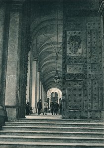 Entrance of the Vatican from St Peters Square, Rome, Italy by Eugen Poppel