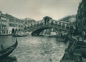 Rialto Bridge, Venice, Italy, 1927
