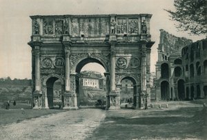The Arch of Constantine, Rome, Italy