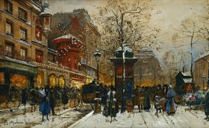 The Moulin Rouge, Paris