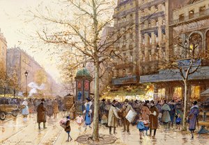 A Paris Street Scene
