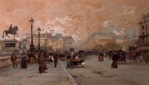 A Parisian Street Scene