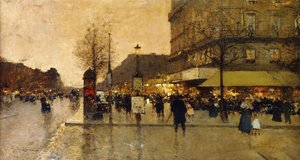 A Parisian Street Scene
