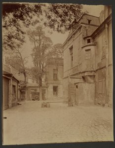 Old Carmelite Convent, Lavalière Hotel, To Disappear, Rue Saint-Jacques by Eugène Atget