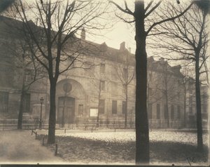 Hotel Scipion Sardini, Rue Scipion by Eugène Atget