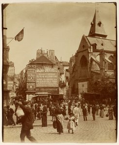 Place Saint-Médard by Eugène Atget