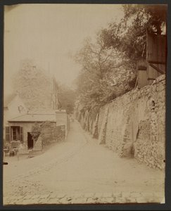 Rue Saint-Vincent Montmartre by Eugène Atget