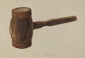 Chalking Mallet by Eugene Bartz