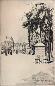 Jardin du Luxembourg by Eugene Bejot