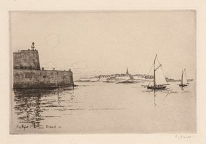 Saint-Malo Viewed from Dinard
