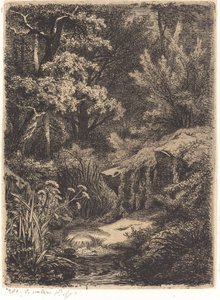 The Little Brook by Eugene Bléry